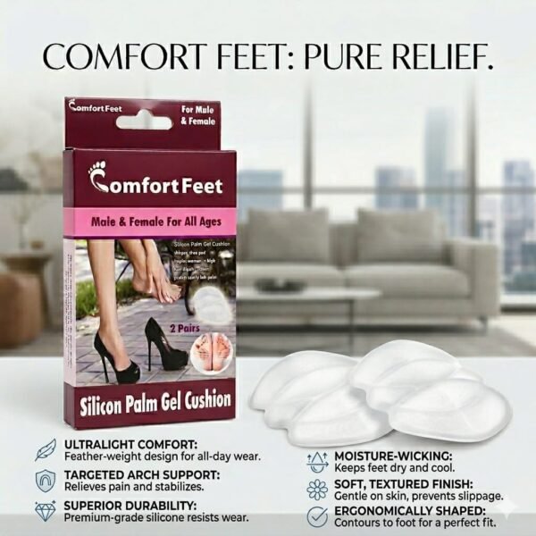 SILICON PALM GEL CUSHION COMFORT FEET